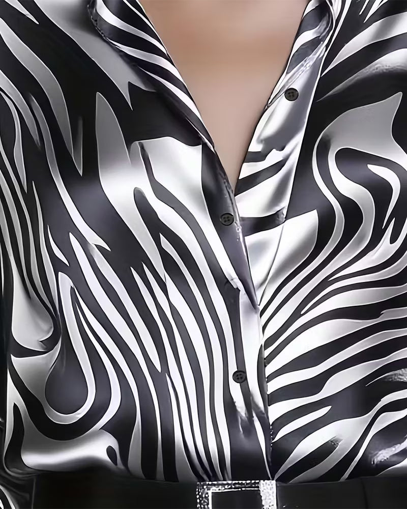 Fashionable And Elegant Printed Shirt