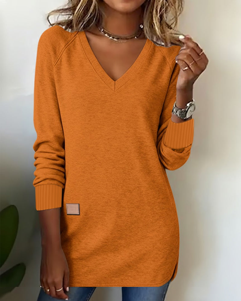V-Neck Stylish Hoodie