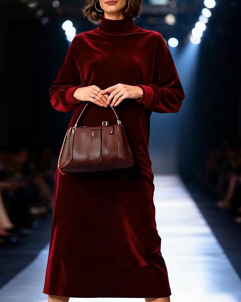 Elegant Stylish Long-Sleeve Dress