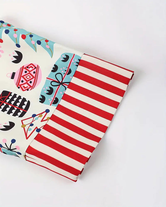 Printed casual home two-piece set