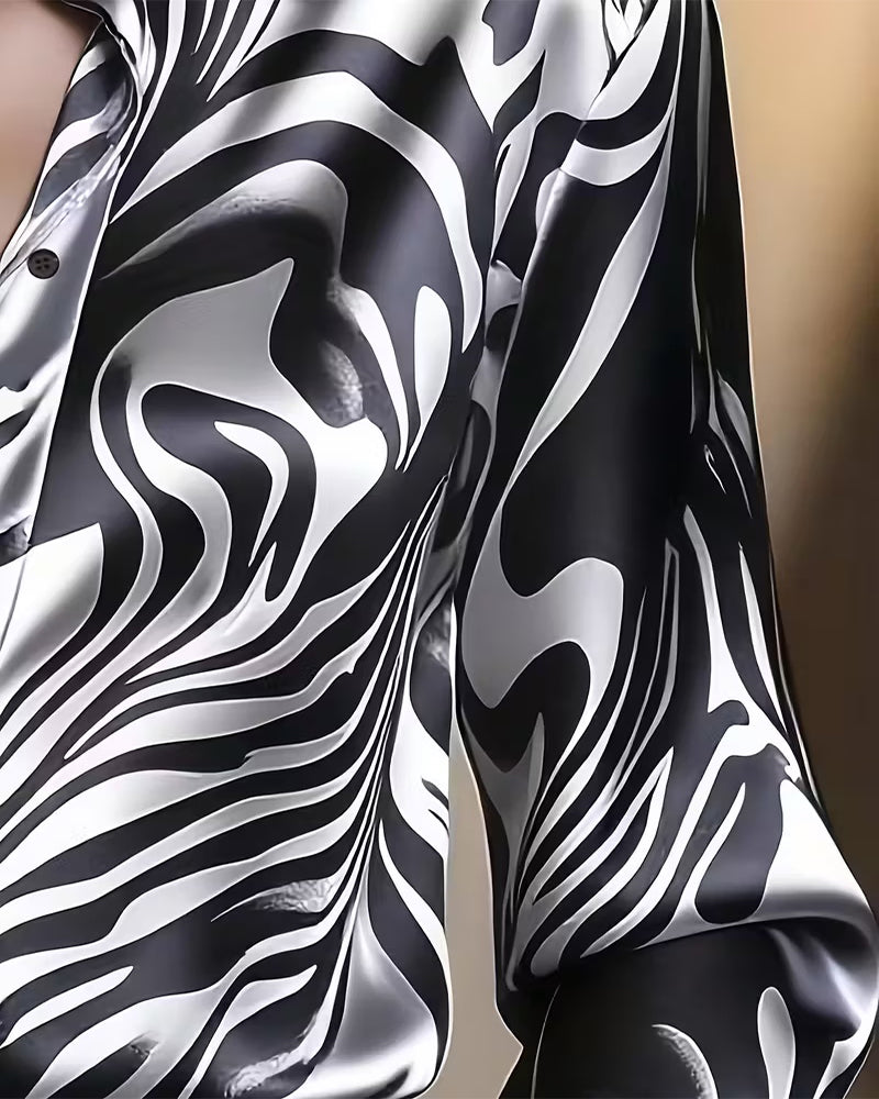 Fashionable And Elegant Printed Shirt