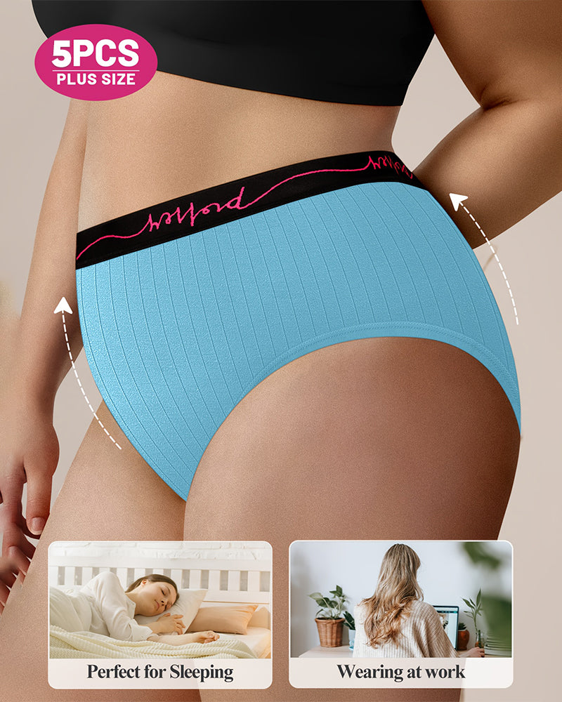 Printed Hip-Lifting Briefs