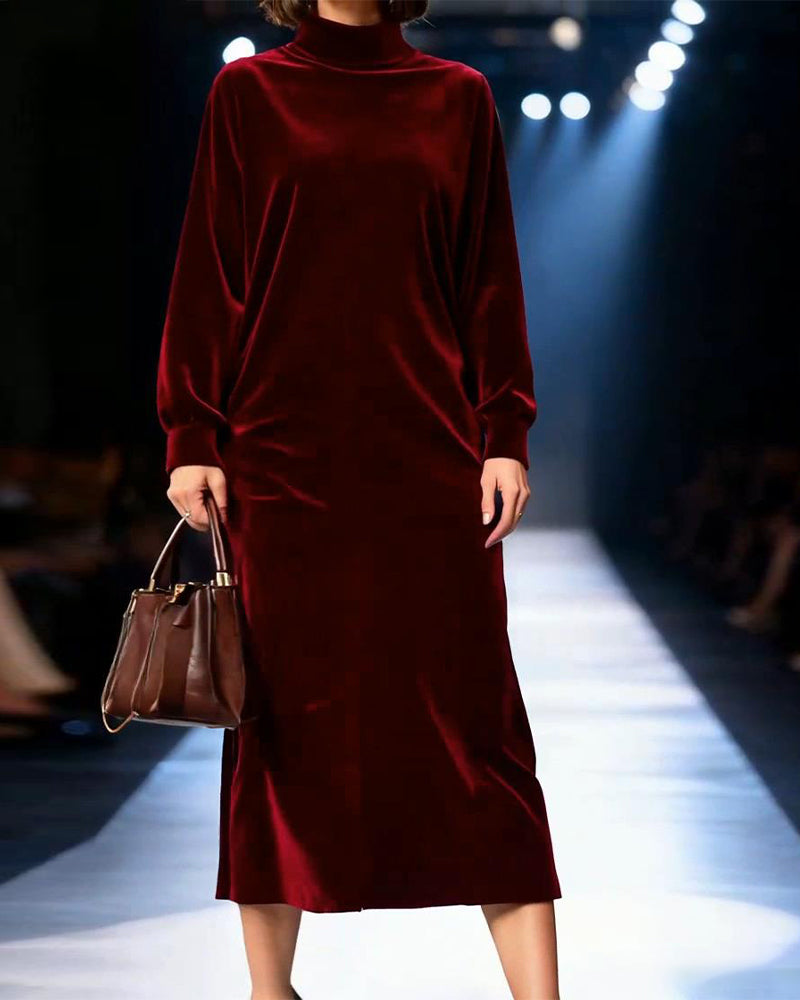 Elegant Stylish Long-Sleeve Dress