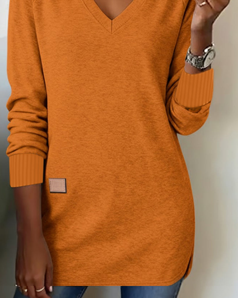 V-Neck Stylish Hoodie