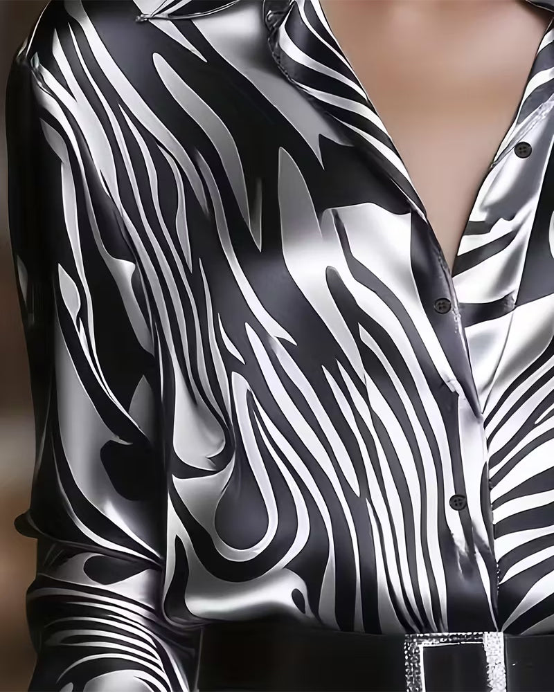 Fashionable And Elegant Printed Shirt