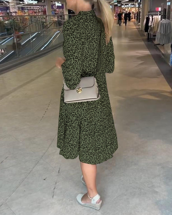 Leopard Print Dress