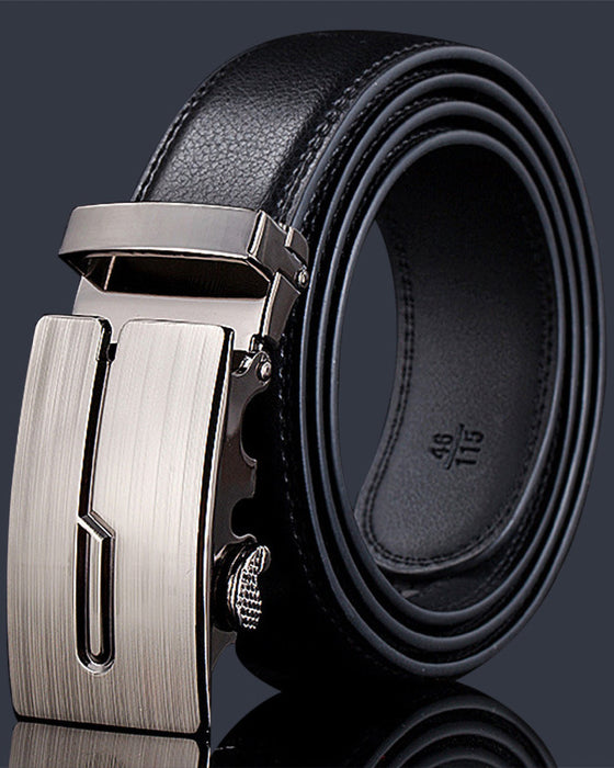 Men - Business automatic buckle belt