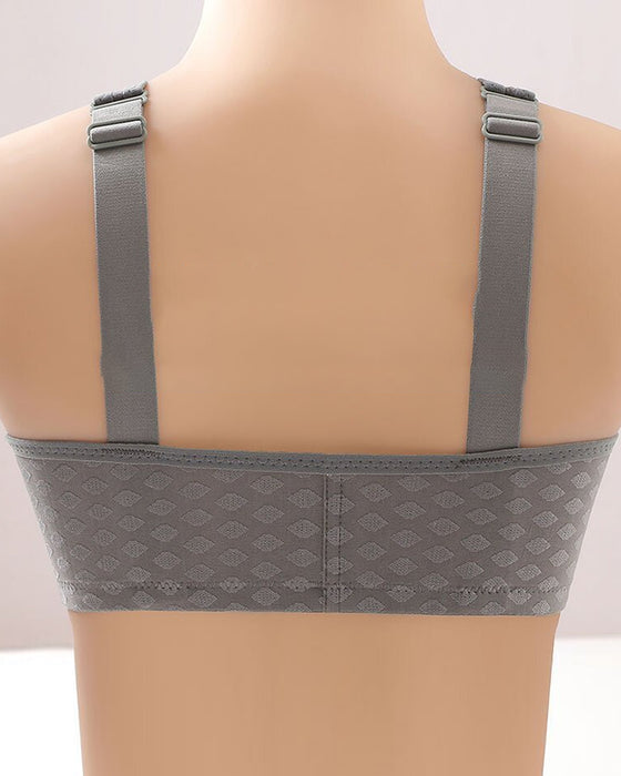 Front-Clasp Anti-Sagging Bra