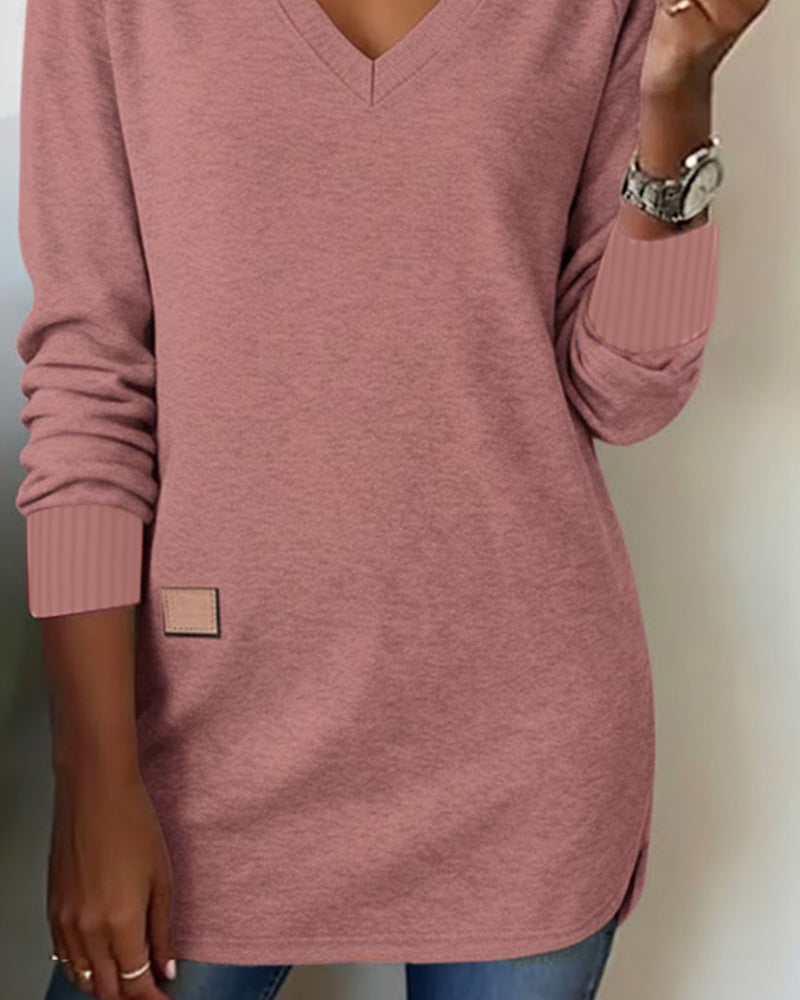 V-Neck Stylish Hoodie
