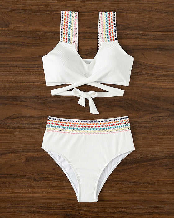 Women's sexy strappy bikini
