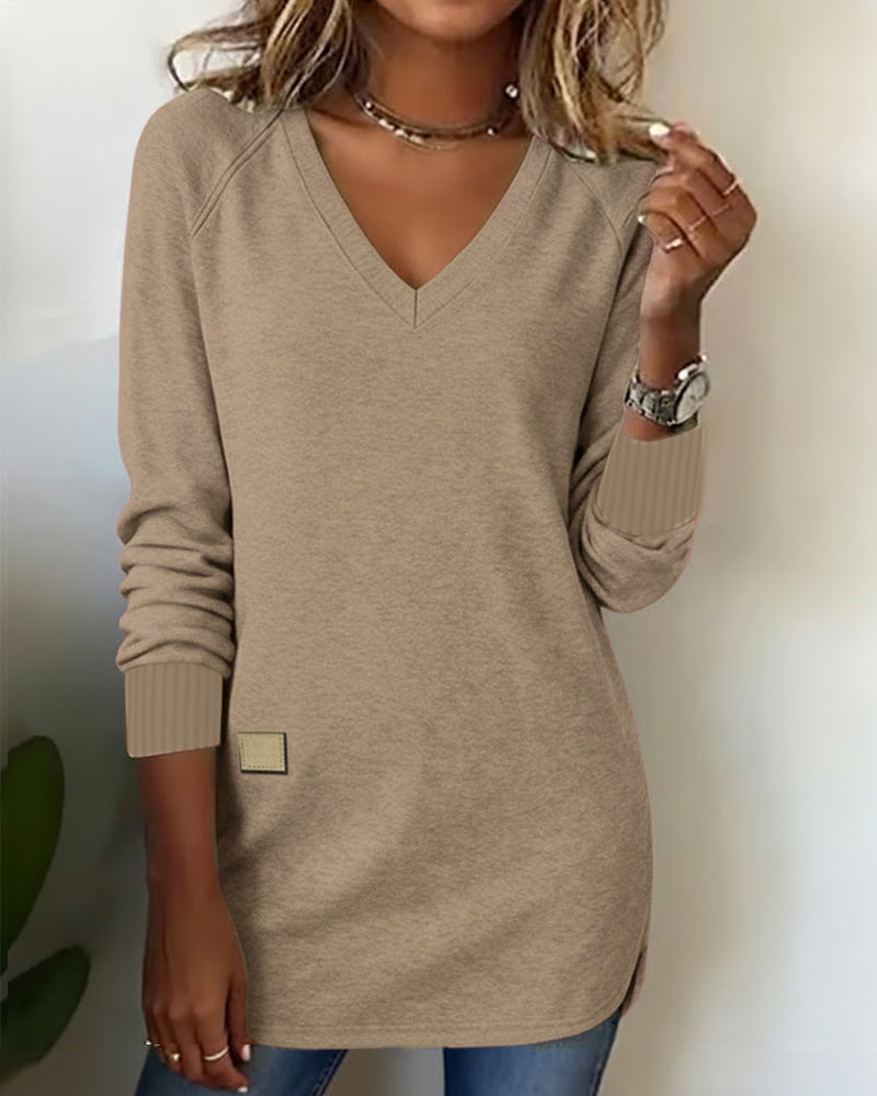 V-Neck Stylish Hoodie