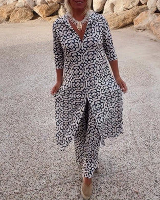 Vintage printed lapel button set