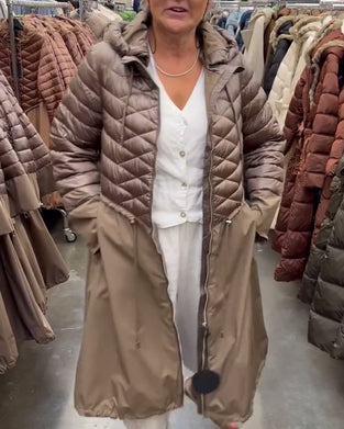 Hooded Long Padded Jacket