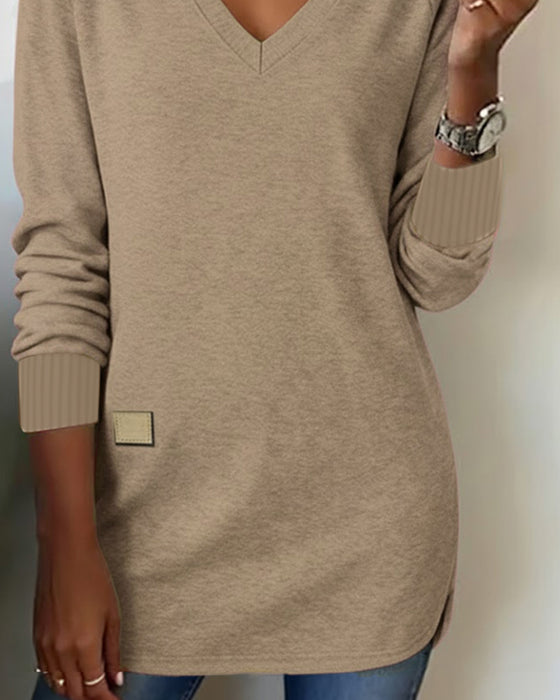 V-Neck Stylish Hoodie