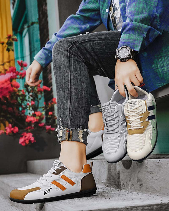 Men's Casual Colorblock Sneakers