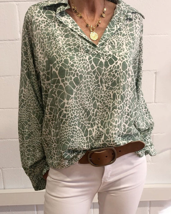 Vintage Lapel Shirt