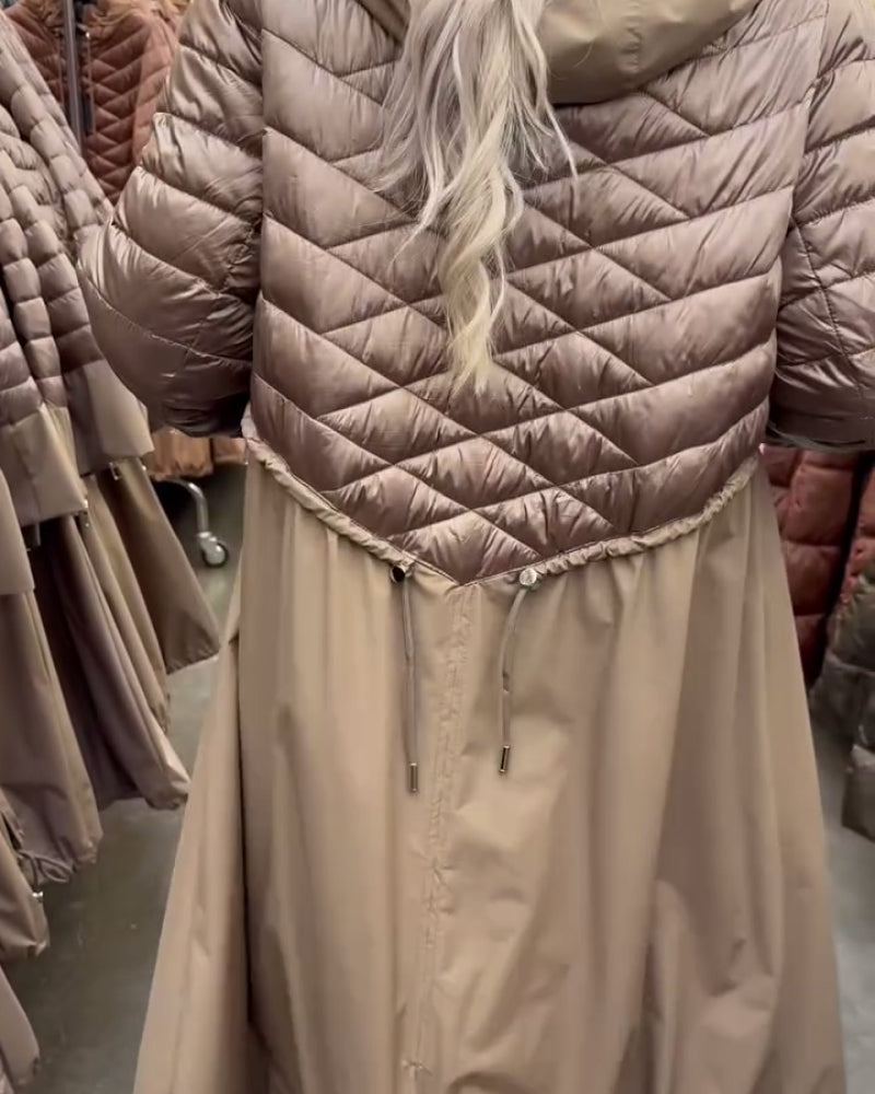 Hooded Long Padded Jacket