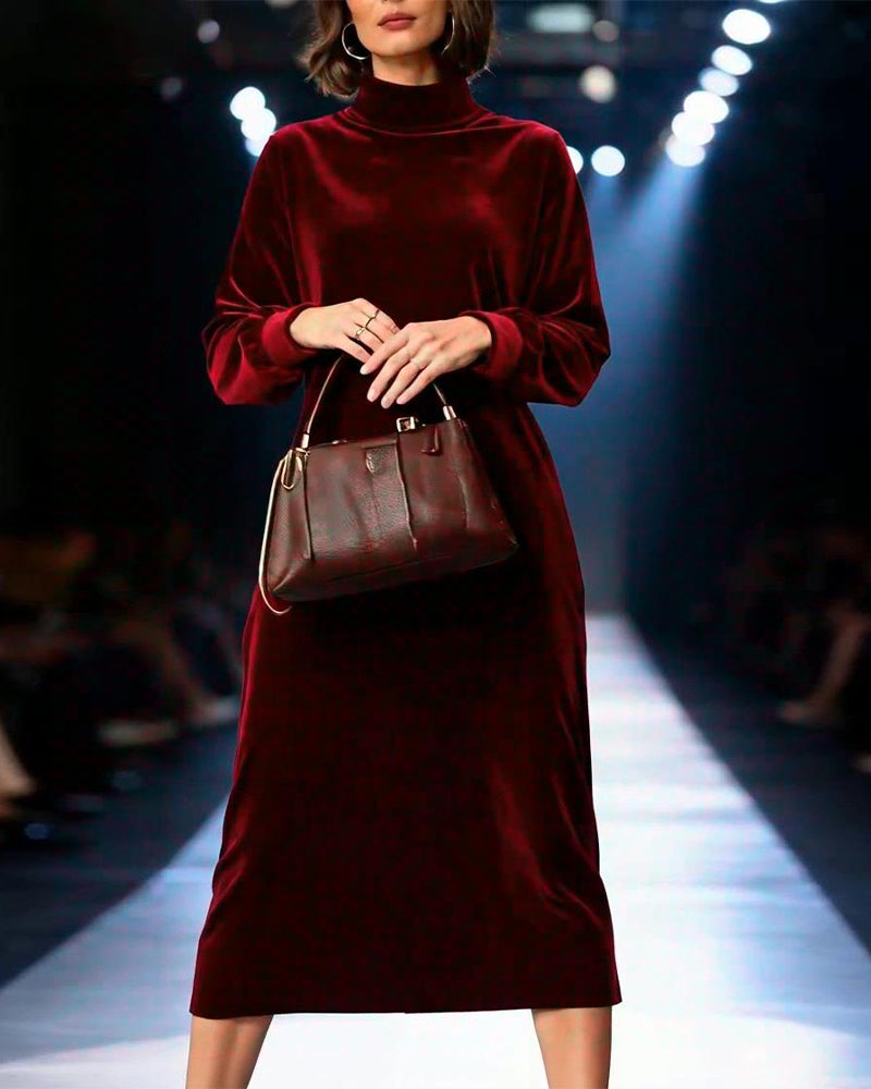 Elegant Stylish Long-Sleeve Dress