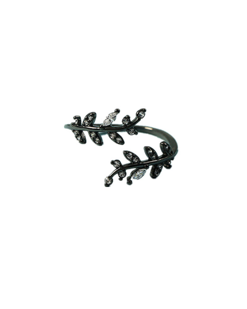 Women's Rings Fashion Outdoor Leaf Ring