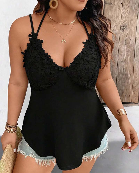 Lace Casual Cami Top