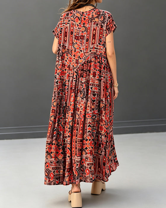 Casual Short Sleeve Dress