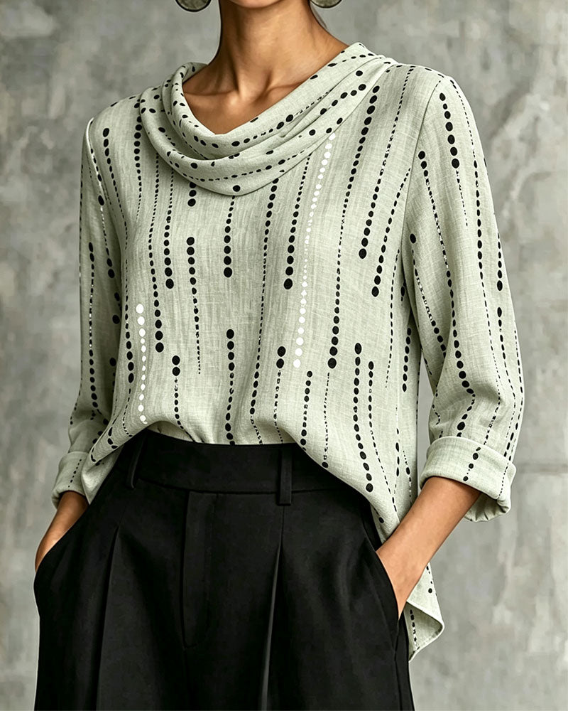 Velvet Off-Shoulder Button Top