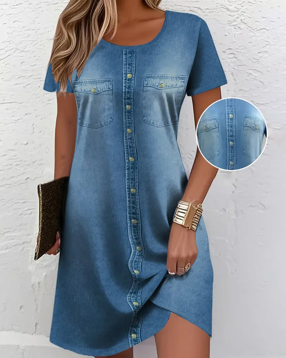 3d Print Temperament Commuter Dress