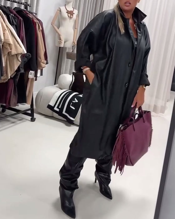 Street Fashion Lapel Coat