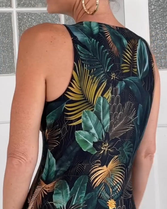 Zippered one-piece swimsuit