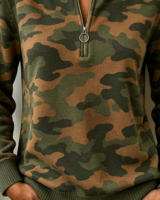 Long Sleeve Crew Neck Sweatshirt
