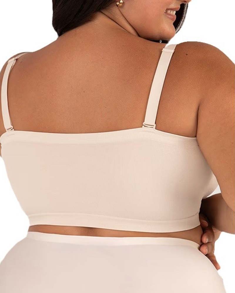 Plus Size Removable Strapless Lingerie