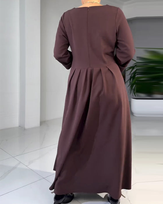 A-Line Fashionable Design Dress