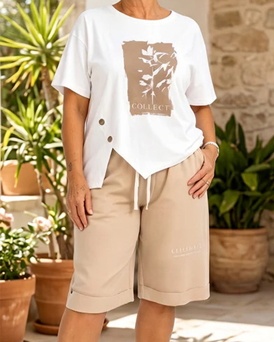 Short Sleeve T-Shirt and Shorts Set