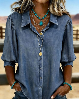 Bubble Short-Sleeved Shirt