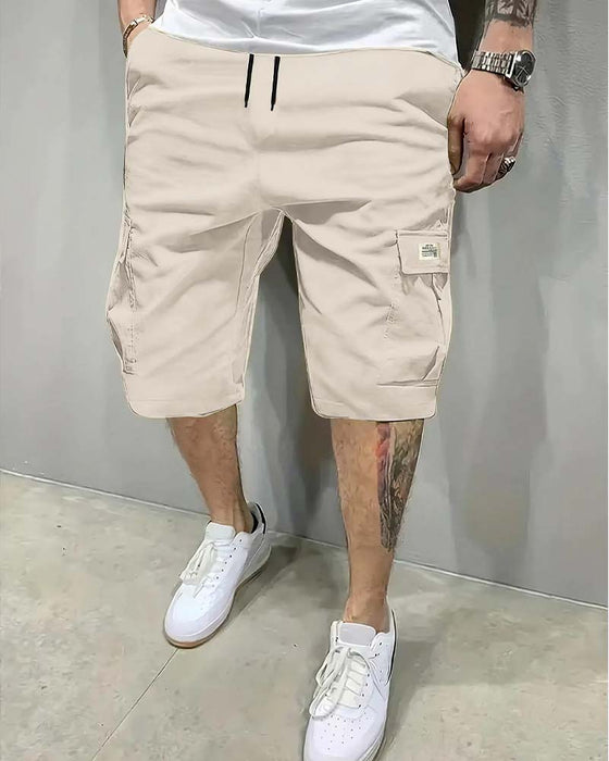 Men's Mid Waist Drawstring Shorts