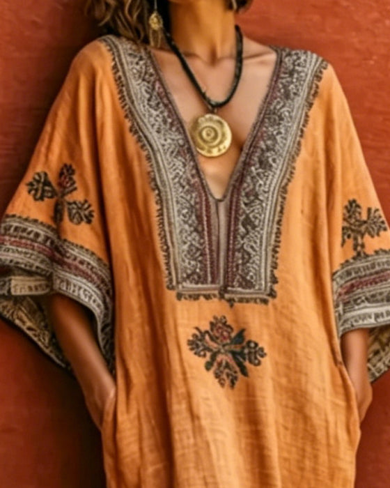 Bohemian Loose Casual Dress