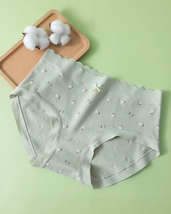 Casual Printed Seamless Panties