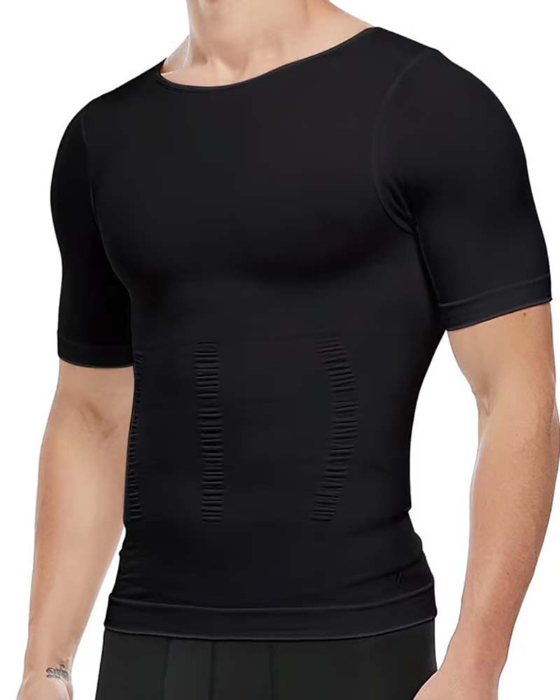 Men's Short-Sleeve Slimming T-Shirt