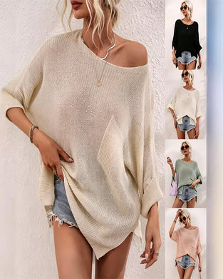 Solid With Pocket Pullover
