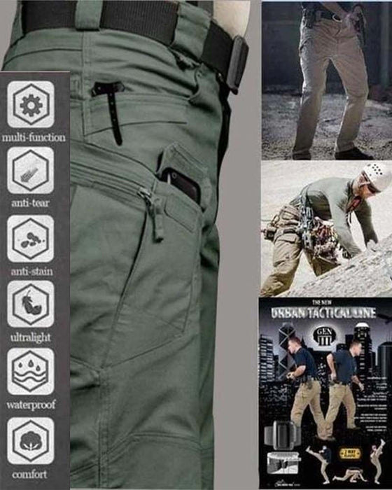 Multifunction tactical waterproof pants
