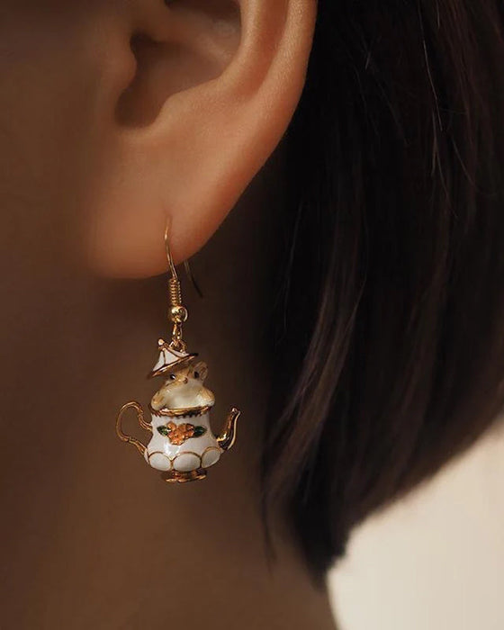 Mouse in my teapot jewelry set