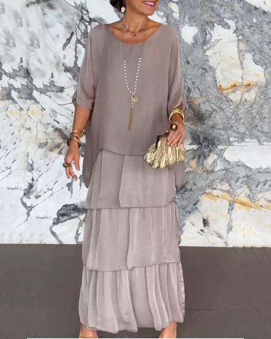 Artistic style loose dress