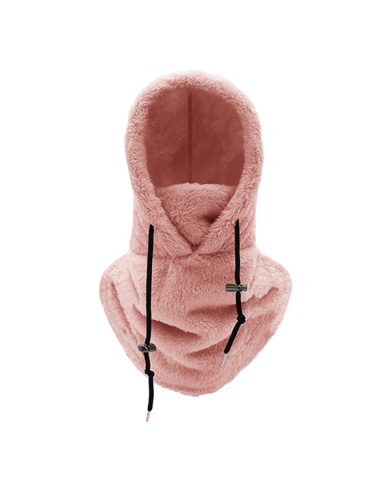 Sherpa hood ski mask