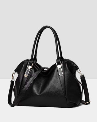 Women's large capacity soft leather handbag