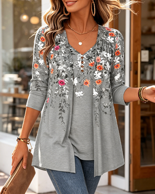 Casual Long Sleeve Blouse