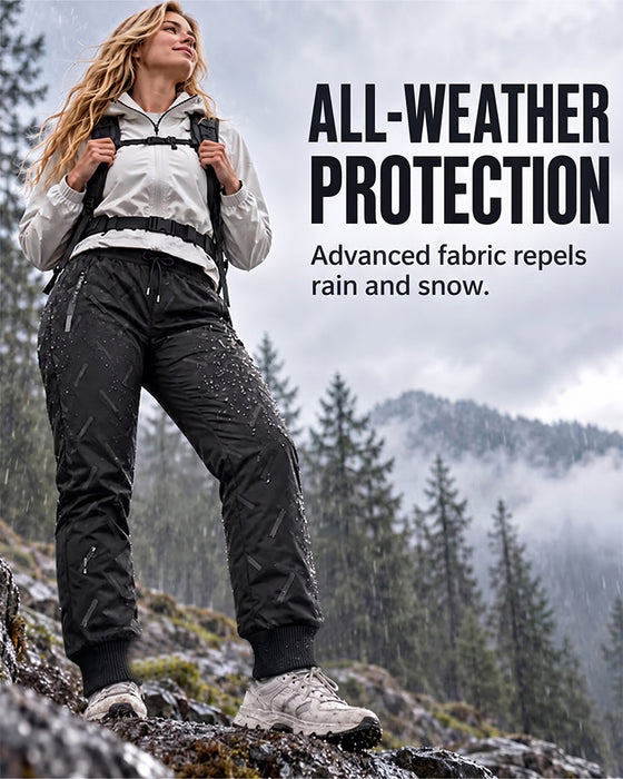 Fleece-Lined Outdoor Thermal Pants