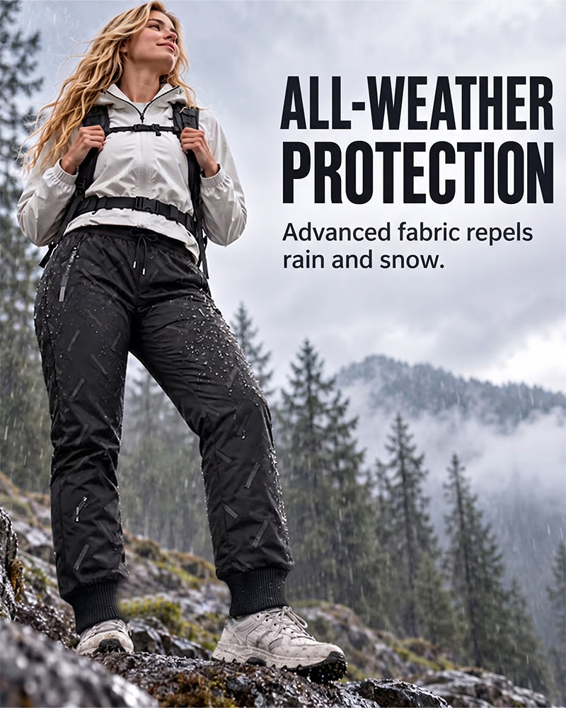 Fleece-Lined Outdoor Thermal Pants