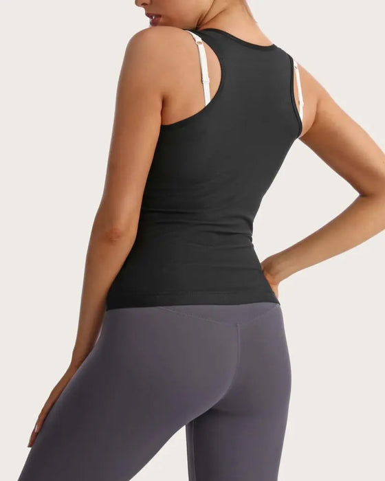 Women's Sweat Workout Gym Shaping Tank Top