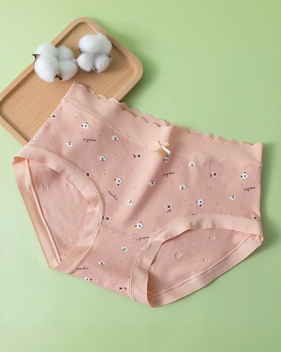 Casual Printed Seamless Panties
