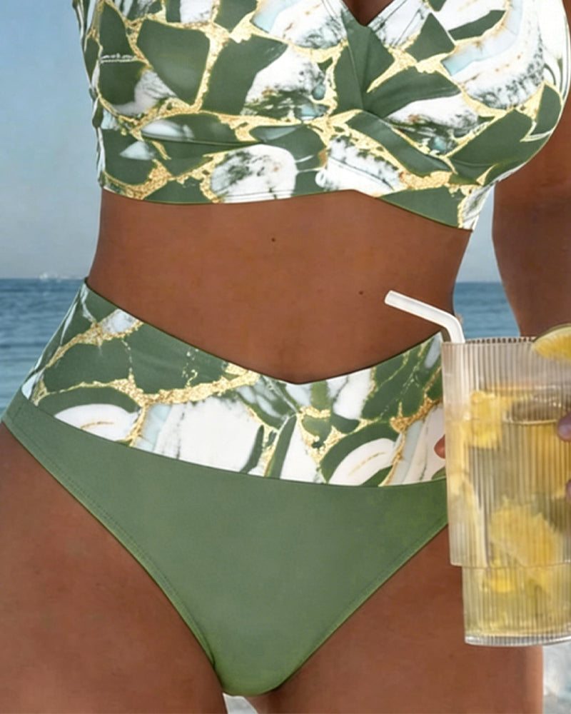 Strap Cut-Out Designer Bikini